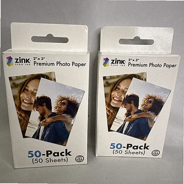 (2x Packs of 50) Zink 2"x3" Premium Photo Paper Compatible with Polaroid & More