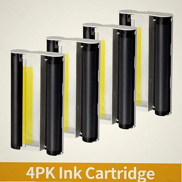 4PK KP-108IN INK Compatible for Canon Selphy CP1300 CP1200 CP1000 CP900 CP1500