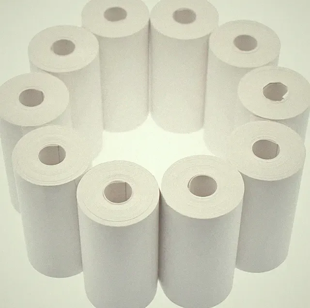 57x30mm Thermal Paper Roll Receipt Paper for Mobile POS 58mm Thermal Printer -10