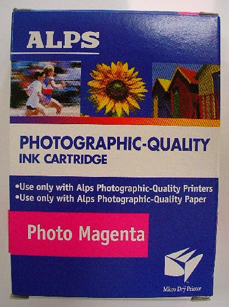 ALPS PHOTO MAGENTA INK - For MD-1300 & MD-5000 - Use with Alps Photo Paper