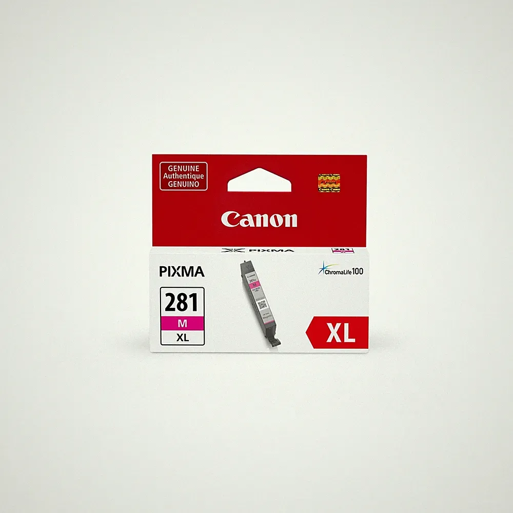 Canon XL Magenta Inkjet Printer Ink Tank for Photo Printing ChromaLife100
