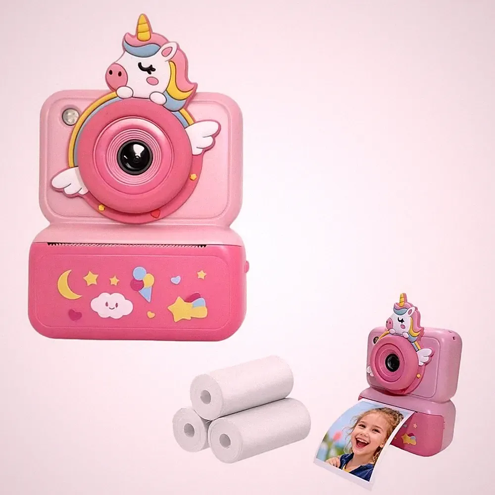 Children Digital Camera 1080P with Thermal For Instant Print and 3 Inch Screen