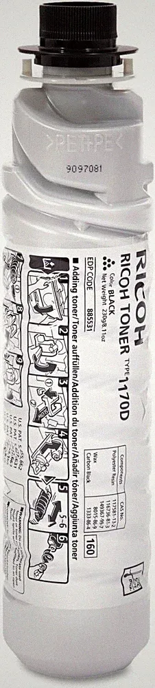Genuine Black Laser Printer Toner Reliable OEM for Dark Lines and Solid Shades