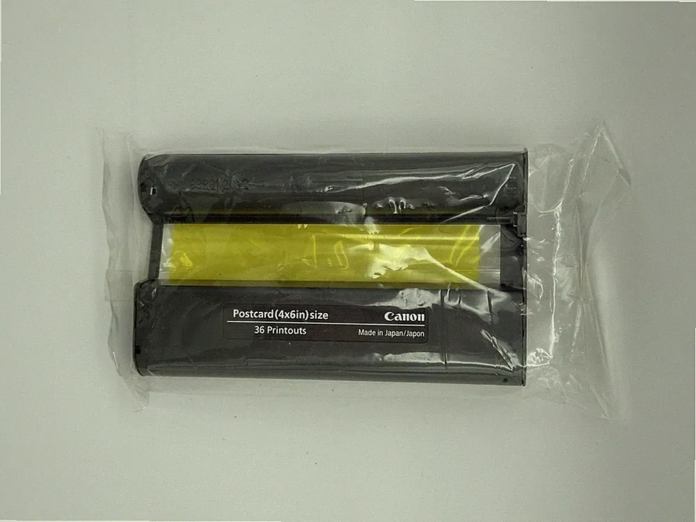 Genuine Canon Postcard 4x6 Toner Ribbon Ink - 36 Printouts, SEALED! 🎞️📸