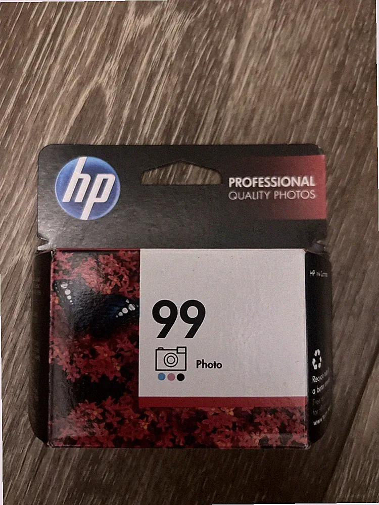 Genuine HP 99 Photo Printer Ink Print Cartridge - New Sealed Expiry 2016