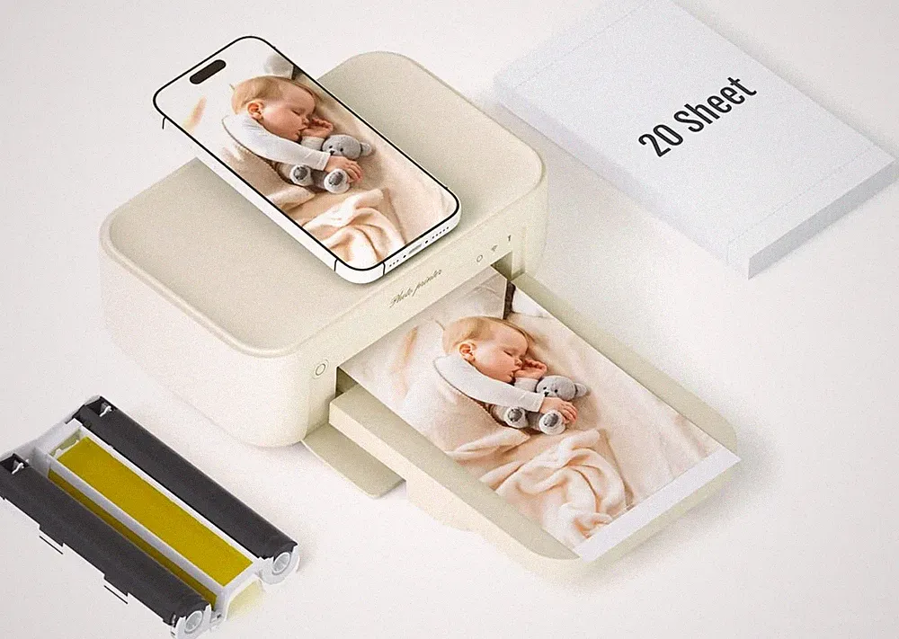 HPRT Photo Printer Portable 4x6 WiFi Wireless Instant Picture Printer for iPhone
