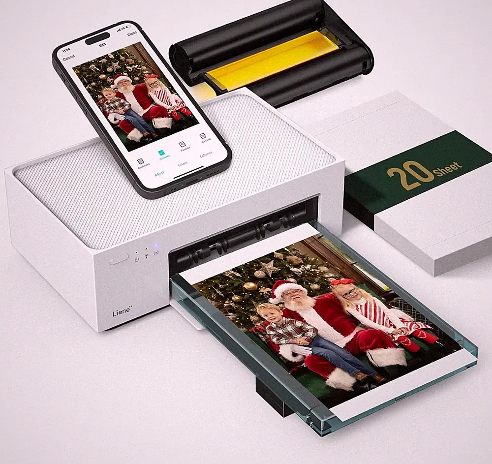 Liene 4x6" Photo Printer – Wireless, Instant Full-Color Printing for iPhone, And