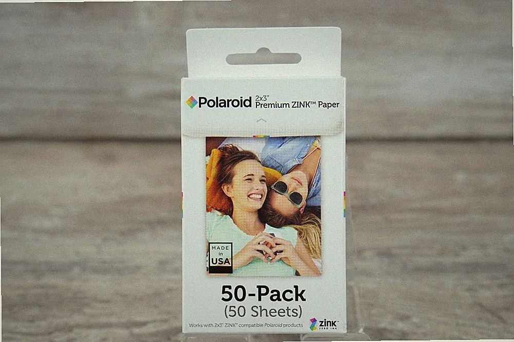 Polaroid POLZ2X350 2x3ʺ Zero Ink Instant Print Digital Photo Paper - 50 Sheets
