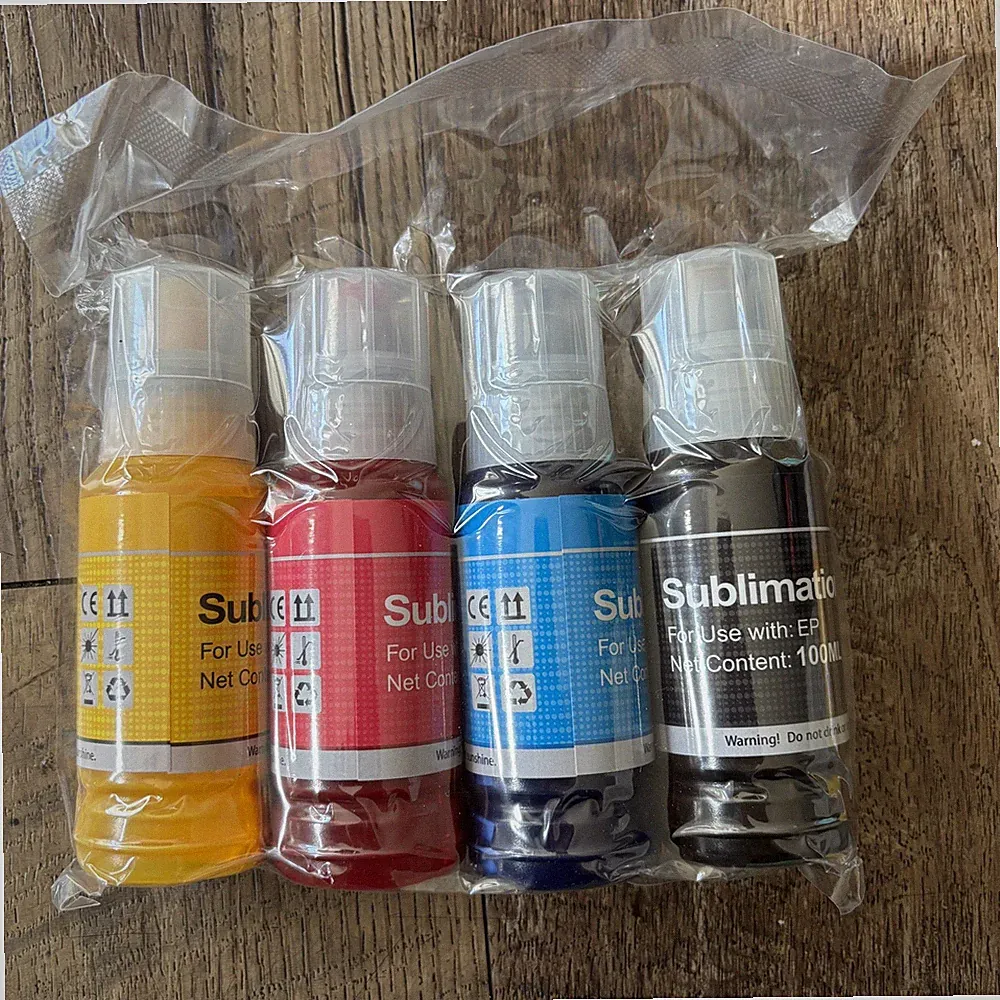 Sublimation Ink for Epson EcoTank Printer – 400ML CMYK Refill Bottles