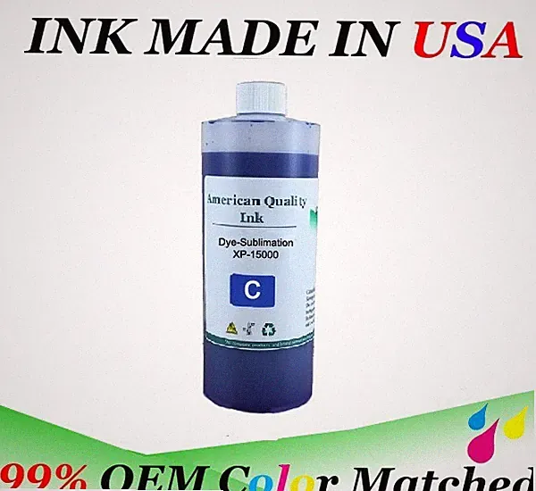 VC Dye Sublimation Ink 250ml bottles (non-OEM) for Photo Expression XP-15000-C