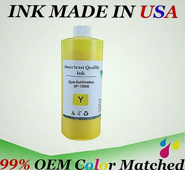 VC Dye Sublimation Ink 250ml bottles (non-OEM) for Photo Expression XP-15000-Y